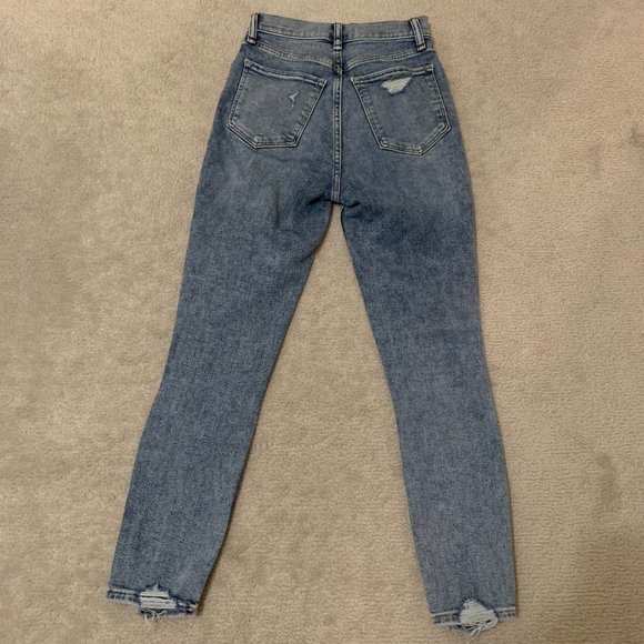 Abercrombie & Fitch Super Skinny Ankle High Rise Jeans 24S - Picture 8 of 8